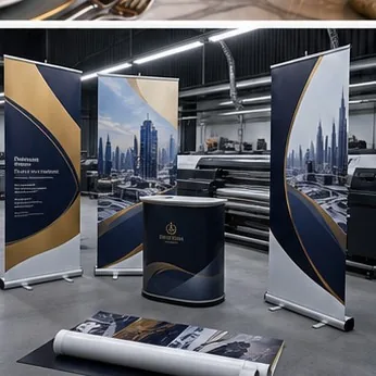 Exhibition branding concept preview